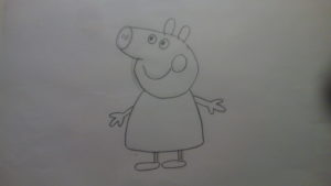 Cómo dibujar a Peppa pig
