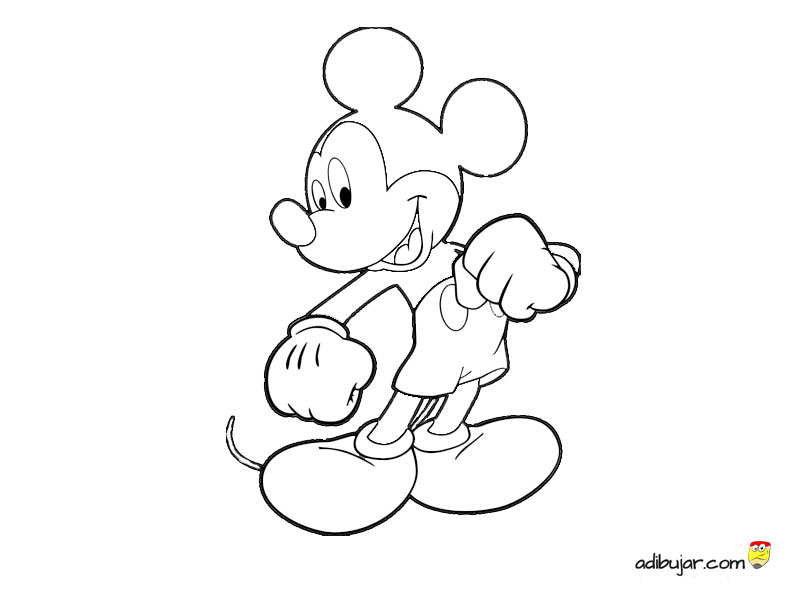 Featured image of post Dibujo Cara Mickey Mouse Para Colorear La gran amistad que le brinda mickey mouse a todos sus amigos es inigualables estos lo aprecian totalmente y desean que su recuerdo sea