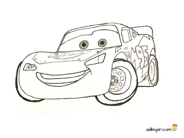 Rayo Lightning Mcqueen Dibujos Para Imprimir Y Colorear Adibujar