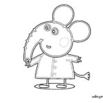Imágenes Peppa Pig: Emily Elephant para colorear