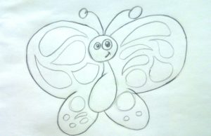 Cómo dibujar una mariposa