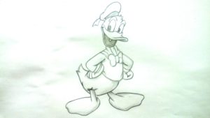 Cómo dibujar al Pato Donald